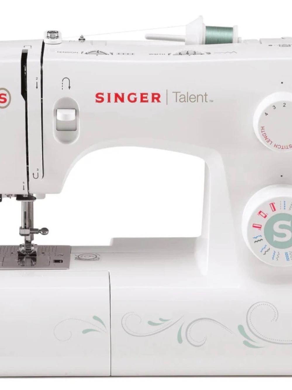 Singer Talent 3321 Sewing Machine W/Manual-Accessories  Working- 21 Stitches EUC